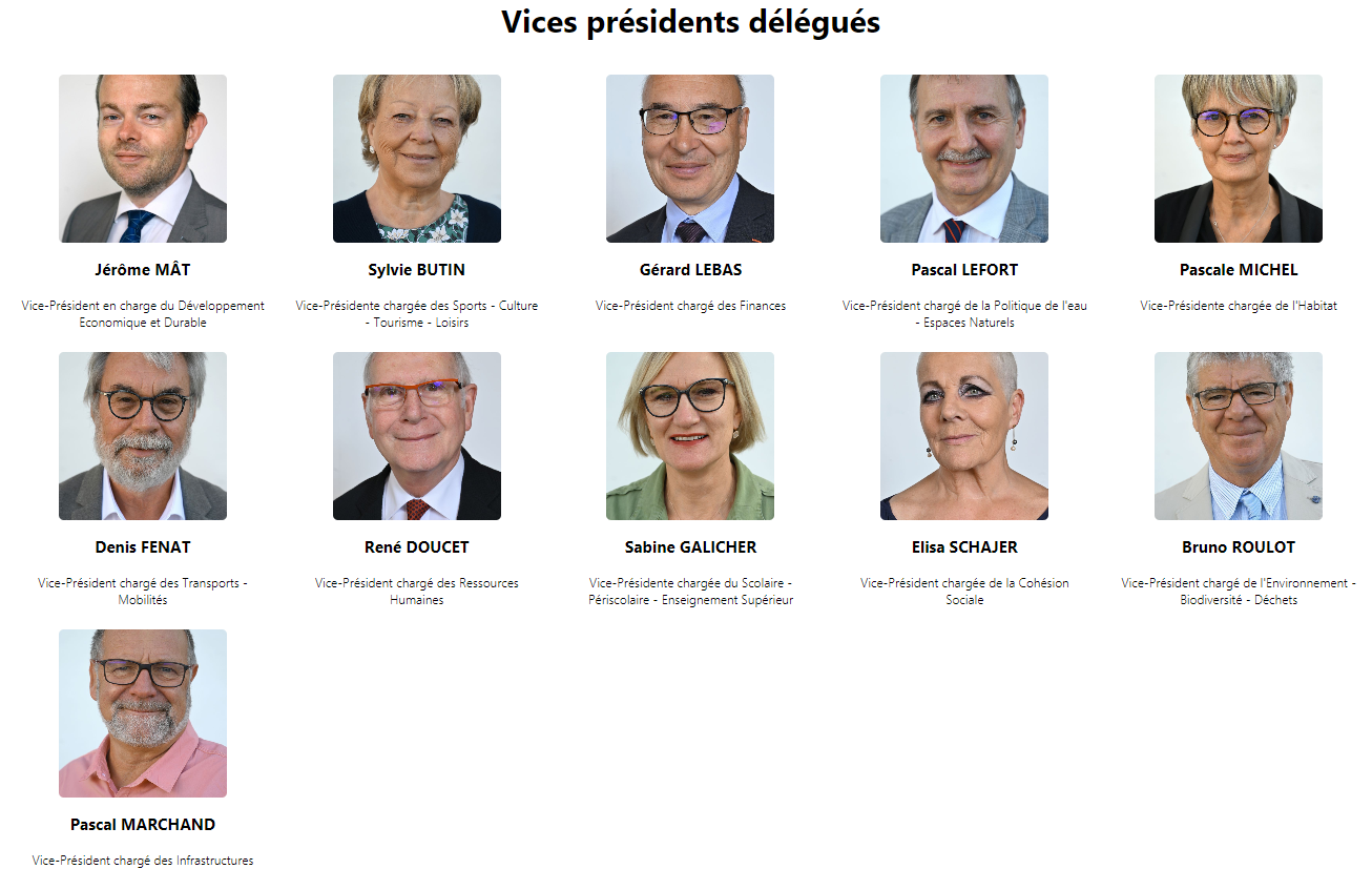 Vice-présidents